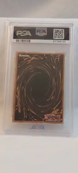 2003 Yu-Gi-Oh Lava Golem Pharaonic Guardian 1st Edition Secret Rare PGD-107 PSA9 - Image 3