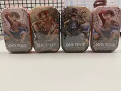 ONE PIECE CARD GAME - Mini TIN PACK- Lot Of 4 Tins Set VOL. 2 - Image 1