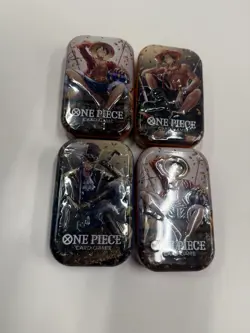 ONE PIECE CARD GAME - Mini TIN PACK- Lot Of 4 Tins Set VOL. 2 - Image 3