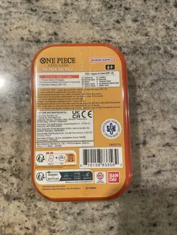 Sealed One Piece Luffy Tin Volume 2 And 2 Op14 Booster Packs - Image 5