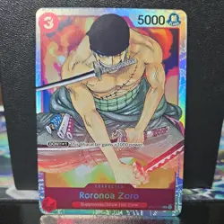Roronoa Zoro ST01-013 - One Piece TCG - Starter Deck 1 SR Near-Mint Foil English - Image 2