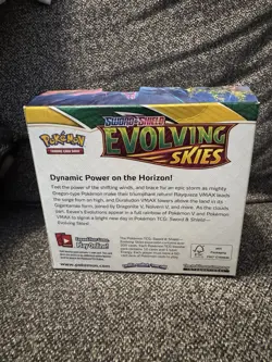 Pokemon Evolving Skies EMPTY Booster Box - No Cards - Image 2
