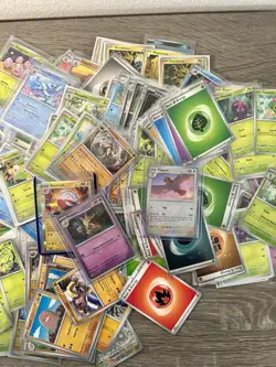 Pokemon 151 Lot 400+ Cards Commons Uncommons Bulk Sleeved NM/Mint TCG - Image 5