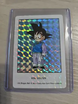 Dragon Ball Z Son Goten 156 Prism Hero Collection Foil Artbox Card DBZ - Image 1