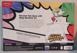 2026 Pokemon Ascended Heroes Mega Gardevoir Ex Premium Poster Collection New! - Image 2