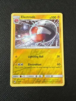 Electrode Rev Reverse Holo SM Hidden Fates Pokemon NM 22/68 Sun & Moon - Image 1