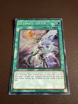 Yu-Gi-Oh! Ultimate Slayer -POTE-EN067- Secret Rare - Unlimited NM! - Image 1