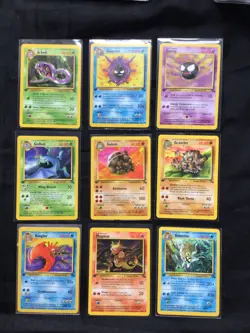 Pokemon Cards: 1st Edition Fossil 29 Card Non-Holo Lot - Image 1