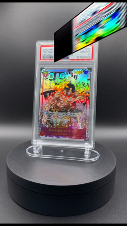 Portgas D. Ace OP02-013 Manga Art SP Super Parallel PSA 10 | One Piece Paramount - Image 2