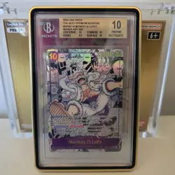 💎One Piece PRB01 Premium Booster The Best OP05-119 Monkey D. Luffy Manga BGS 10 - Image 1