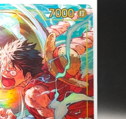 Monkey D Luffy SEC-P OP15-119 Adventure on KAMI’s Island Japanese ONE PIECE Card - Image 5