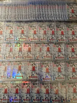 One Piece Monkey D. Luffy US College Basketball Promo Cards (NM Sealed) - Image 1