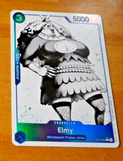 ONE PIECE ENGLISH CARD GAME CARTE ELMY ST22-004 ALT ST EN MINT - Image 1