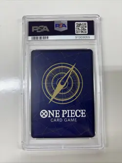 2023 One Piece Japanese MONKEY D. LUFFY Bandai Card Game Fest P-041 PSA 10 - Image 2