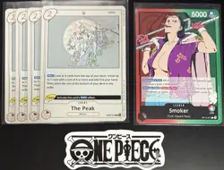 4x One Piece EB02-008 R The Peak + Leader - ENG - Foil - Play Set - TCG - NM/M - Image 1
