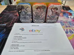 SET One Piece TIN Pack ST02 OP-13 ENG – Promo + 2 Booster – Sigillato – Raro - Image 5