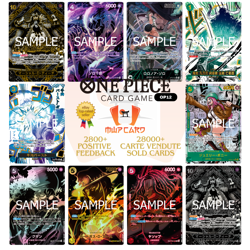 One Piece Master and Student Bond OP-12 ALL PARALLEL Card List OP12 JAP PREORDER - Image 1