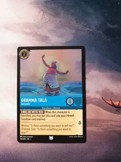 146/204 GRAMMA TALA Storyteller FIRST CHAPTER Foil Uncommon Disney Lorcana - Image 1