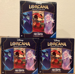3 x Disney Lorcana ~ First Chapter Illumineer's Trove Box ~1st Wave~ 053023CMX1 - Image 1