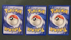 Pokemon Growlithe *1st Edition* Lot of 3 Cards Shadowless & Base Included 28/102 - Image 3