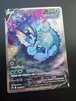 Vaporeon V SWSH181 SWSH: Sword & Shield Promo Cards Holo - NM - Image 2