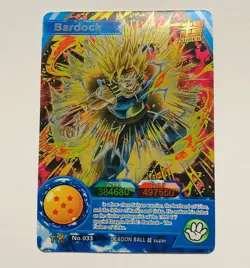 Bardock - Dragon Ball Super Trading Card TR No.033 Holo Foil Tc5 - Image 1