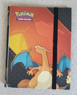 Pokemon Charizard Ultra Pro 9-Pocket Full-View trading cards Binder 20 Pages - Image 1