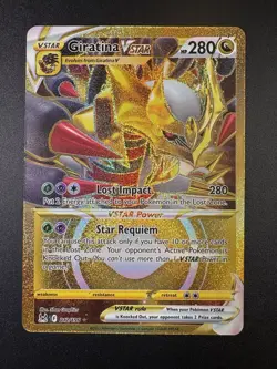 Giratina VStar 212/196 Lost Origin Pokemon Card - Image 1