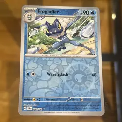 Frogadier 040/142 Reverse Holo Sv07: Stellar Crown Pokemon Card - Image 1