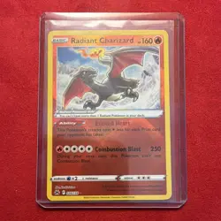 Radiant Charizard 020/159 2023 Radiant Rare 160 HP 250 Attack Pokemon Card - Image 1
