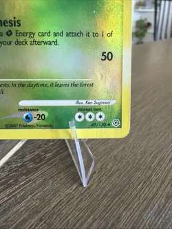 Pokemon TCG Grotle Card 49/130 Reverse Holo Stamped Diamond & Pearl - Image 4