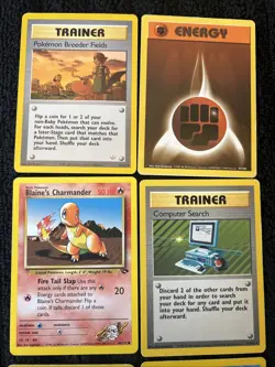 Pokemon Vintage - Common Rare Cards - 8x Card Lot - WOTC 1999 Old Bundle Set - Image 2