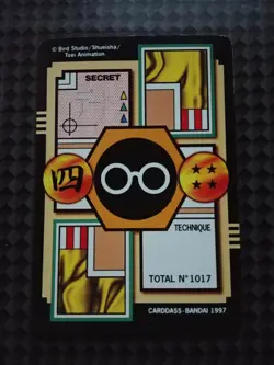 Carte Dragon Ball GT Hondan carddass 17 FR Pan DP Part 26 200 card 1017 vf - Image 2
