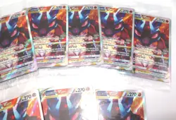 Pokemon TCG Lucario VStar SWSH291 Black Star Promo NM Sealed Lot 11 Cards - Image 4