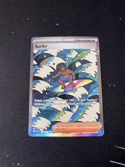 Pokemon Cards Surfer 293/217 Ascended Heroes Special Illustration Rare SIR NM - Image 1