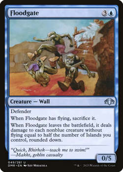 Floodgate (049) Dominaria Remastered DMR MTG Magic - Image 1