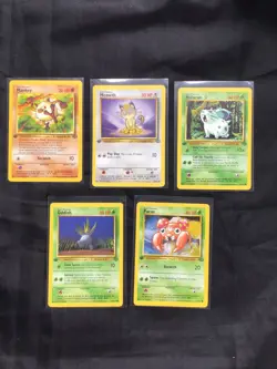 Pokemon Cards: 1st Edition Jungle 28 Card Non-Holo Lot - Image 5
