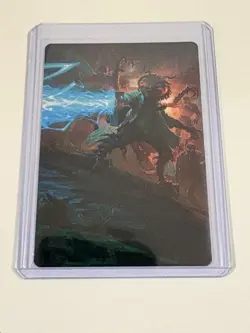 Magic the Gathering TMNT Art Series 51/54 Baxter, Exzzperimental Zzientist - Image 1