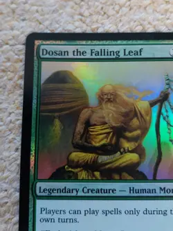Dosan the Falling Leaf Foil, Champions of Kamigawa, Pack Fresh, Vintage MTG - Image 3
