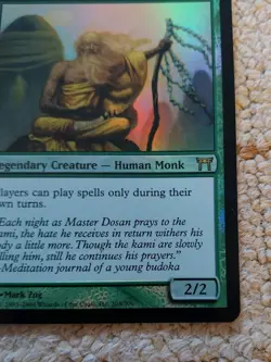 Dosan the Falling Leaf Foil, Champions of Kamigawa, Pack Fresh, Vintage MTG - Image 5