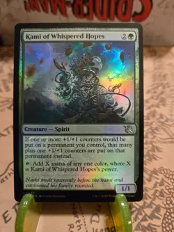 MTG Kami of Whispered Hopes March of the Machine Foil Uncommon NM - Image 1