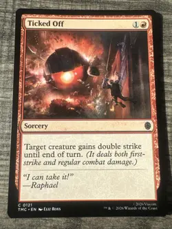 Ticked Off - 0121 - TMC - Teenage Mutant Ninja Turtles - MTG NM/M - Image 1