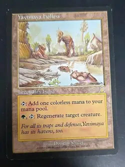 Yavimaya Hollow Urza's Destiny MTG Regular Moderately Played - Image 1