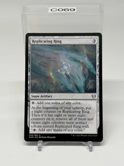 MTG Magic the Gathering Replicating Ring (244) Kaldheim LP - Image 1