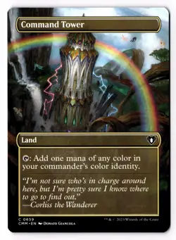 Command Tower (Borderless) 659 Commander Masters Normal NM - Image 1