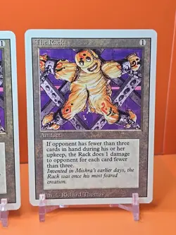 🟤🟤🟤 (4) 1994 MAGIC The Gathering THE RACK REVISED 3RD EDITION PLAYED 🟤🟤🟤2 - Image 5