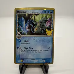 Mimikyu Delta Species SWSH136 Black Star Promo Pokemon TCG Celebrations NM/M - Image 1