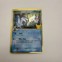 Mimikyu Delta Species SWSH136 Black Star Promo Pokemon TCG Celebrations NM/M - Image 2