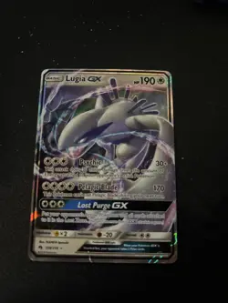 Pokemon TCG Lugia GX Holo Ultra Rare Card Sun & Moon Lost Thunder 159/214 - Image 1