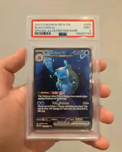 Pokemon S&V 151 | Blastoise EX 200/165 SIR | PSA 9 - Image 1
